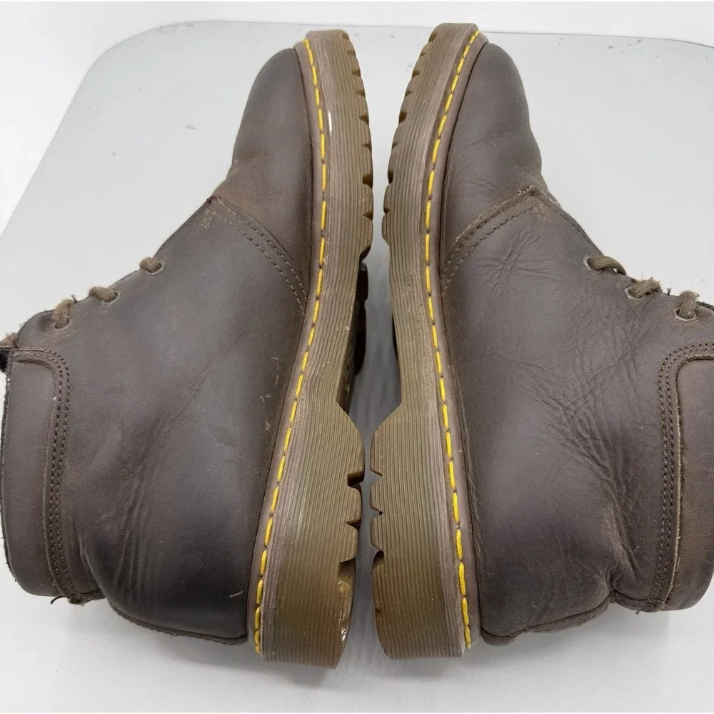 Dr. Martens Boots Brown Made in England  Leather Grunge Mens Size US 9